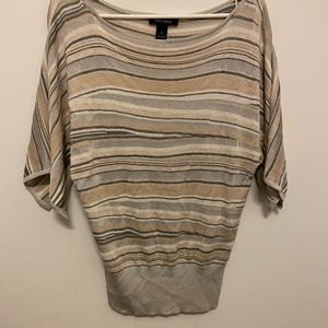 WHBM shimmery small blouse